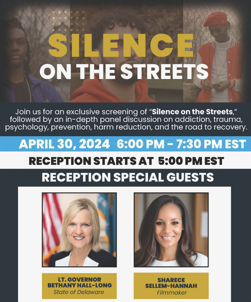 Silence On The Streets event flyer